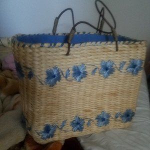 Vintage Straw basket